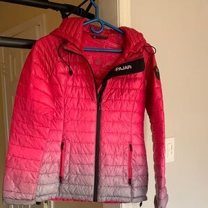Pajar Women's Gradient Pink Puffer Jacket